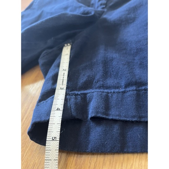 J Crew Factory Navy Blue Chino Shorts Size 8 - Picture 9 of 9